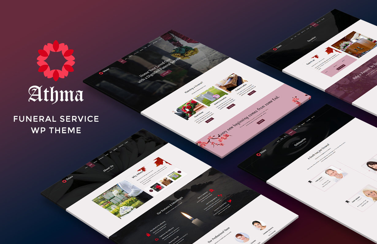 Athma – Funeral Service WP Theme