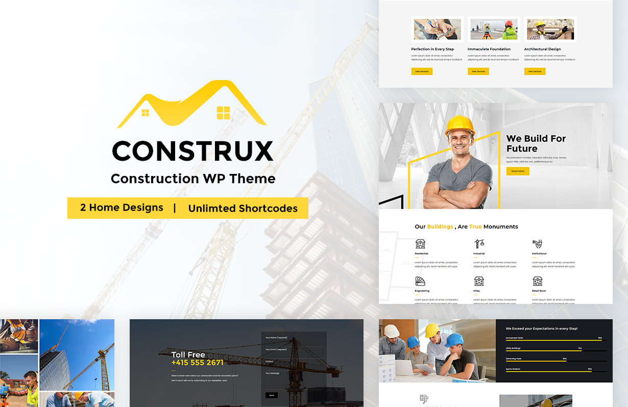 Construx – Construction WordPress Theme