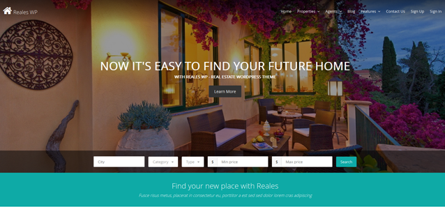Real Estate WordPress Theme-featureimage