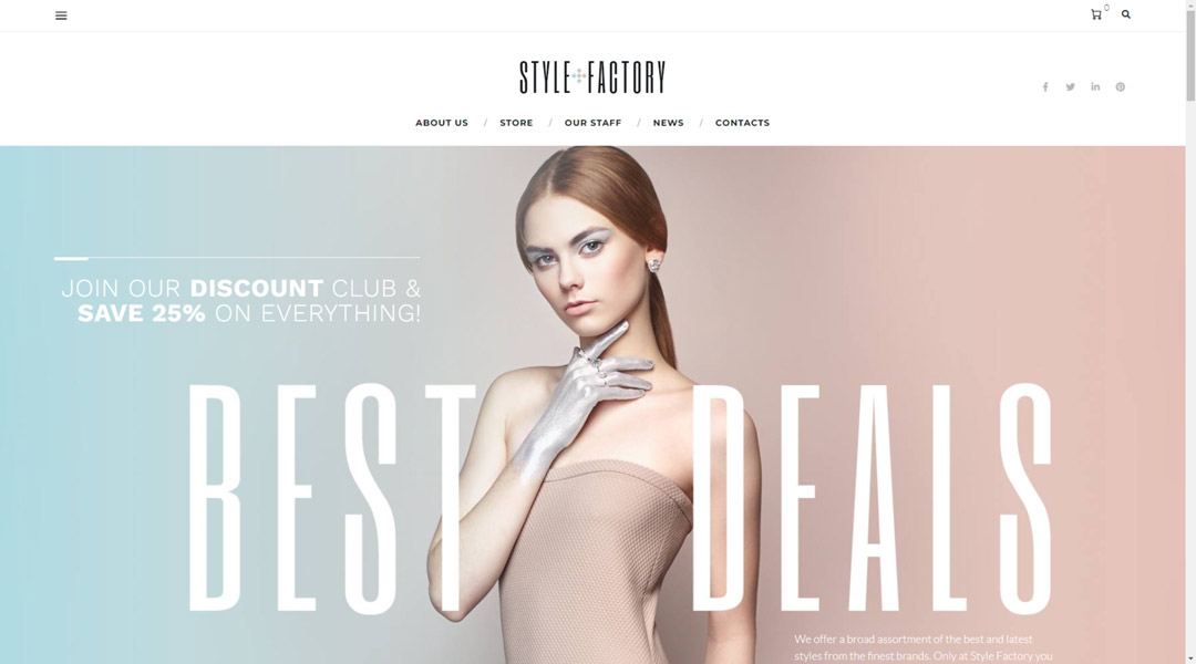 Style factory Hair Care & Hair Styling WooCommerce Theme