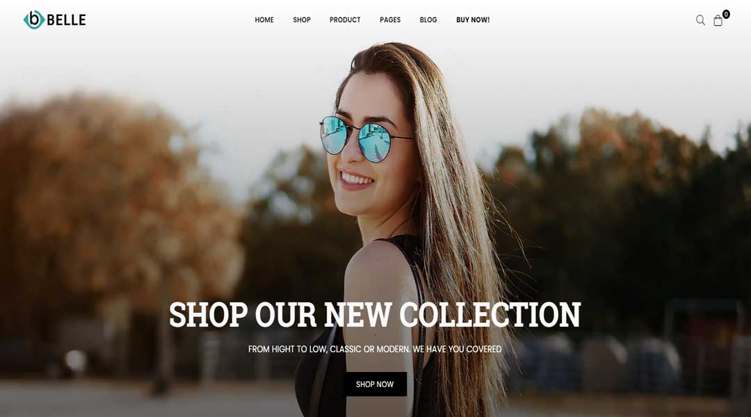 Belle Clothing And Shopify Theme