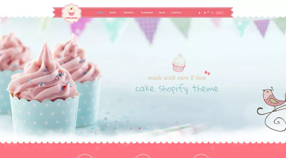 Cake Shop Bakery Shopify Theme
