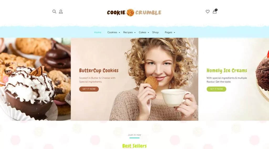 Cookie Shopify Fast Food eCommerce