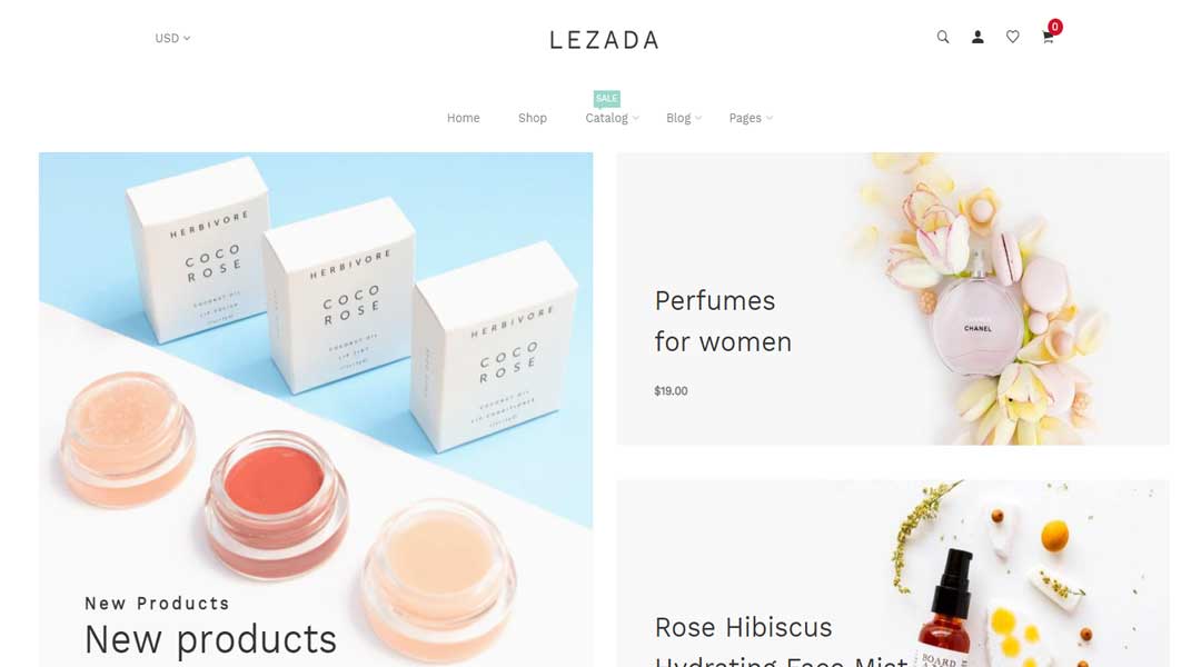 Lezada Multipurpose Shopify theme