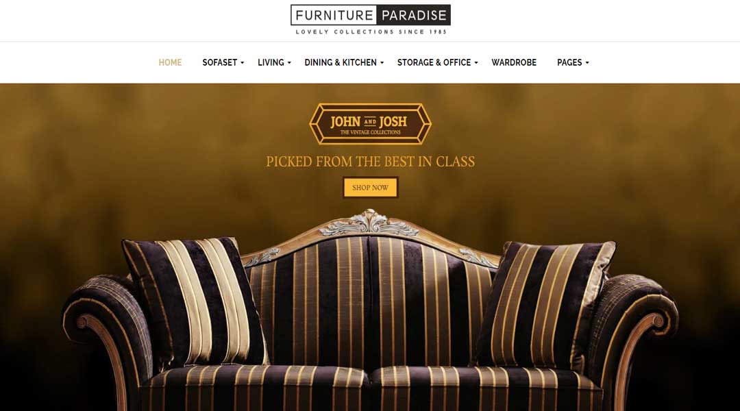 Furniture best furniture e-commerce site