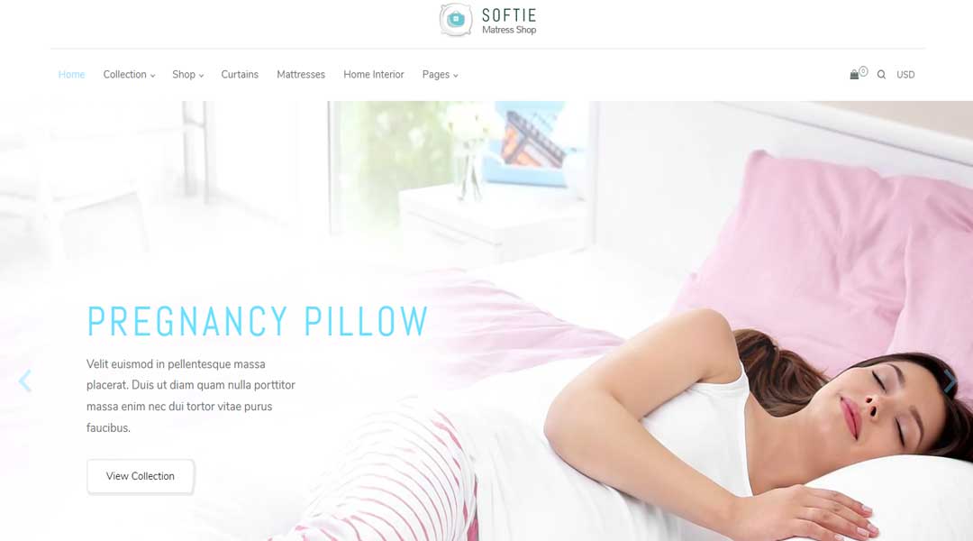 Softie Bed & Mattress Shopify Theme