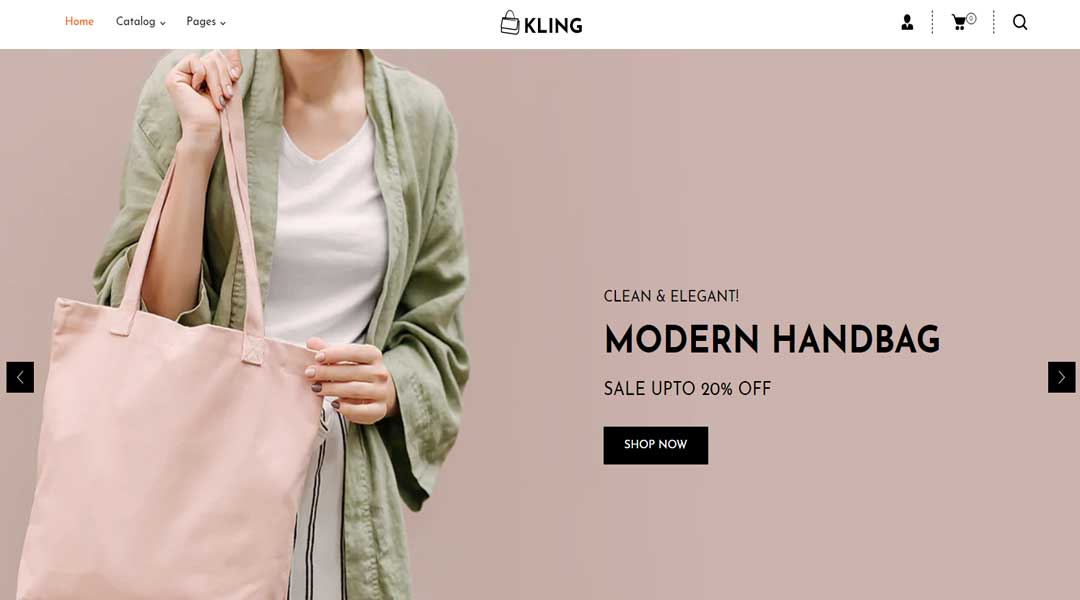 Kling shoes Fashion Shopify Theme