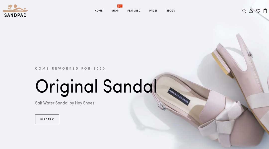 Sandpad Shoes Responsive Shopify Theme 