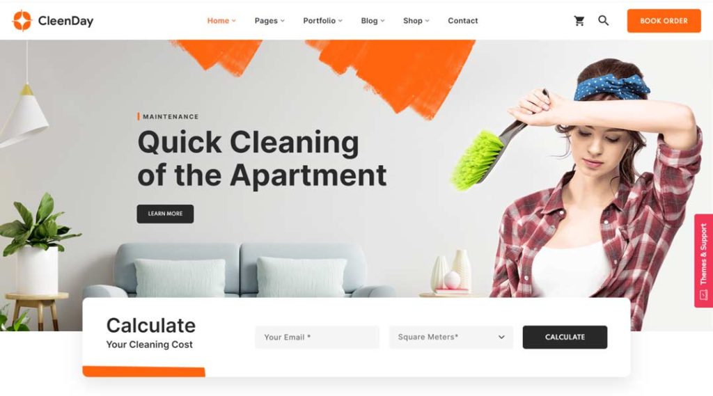 CleenDay | Cleaning Company WordPress Theme