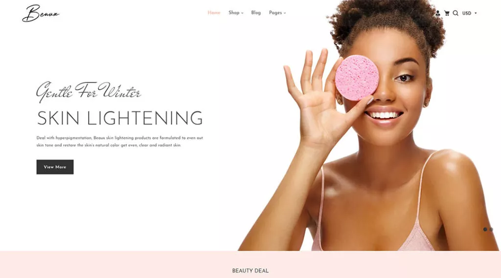 Beaux - Cosmetic Store Shopify Theme