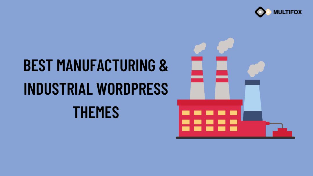 Best Manufacturing & Industrial WordPress Themes