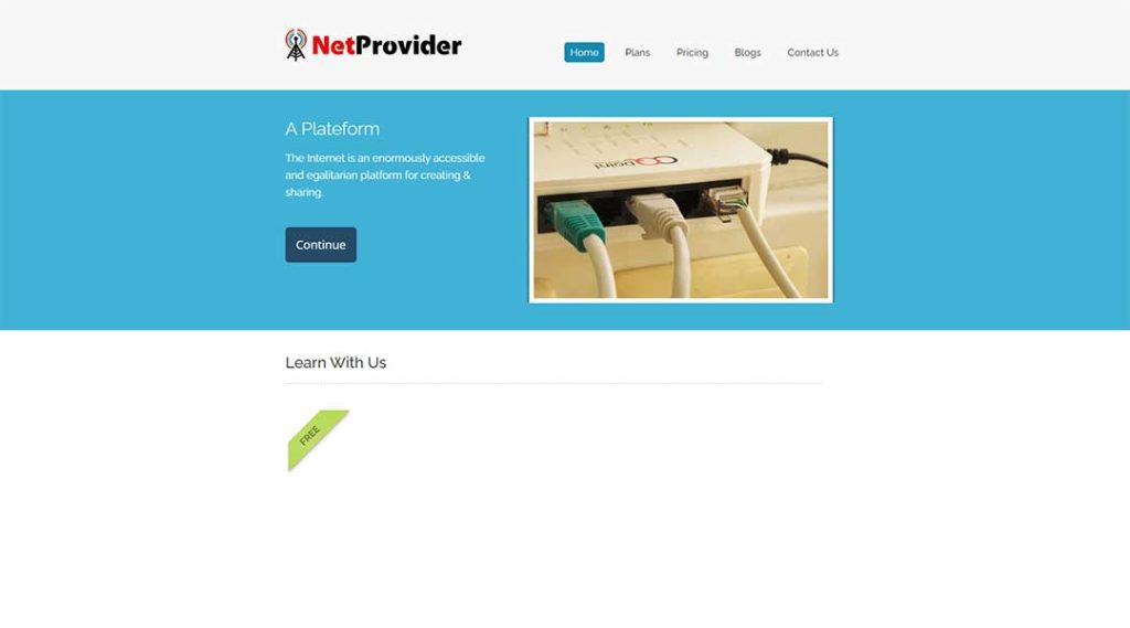 NETPROVIDER - Internet Service Provider WordPress Theme 