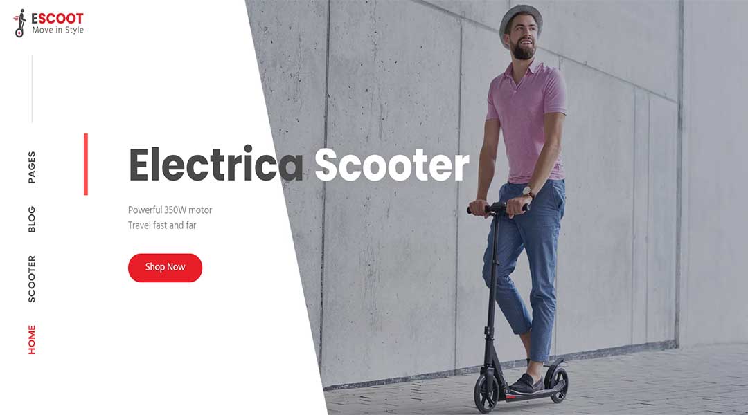 Escoot - Single Product Electronic Shopify Theme