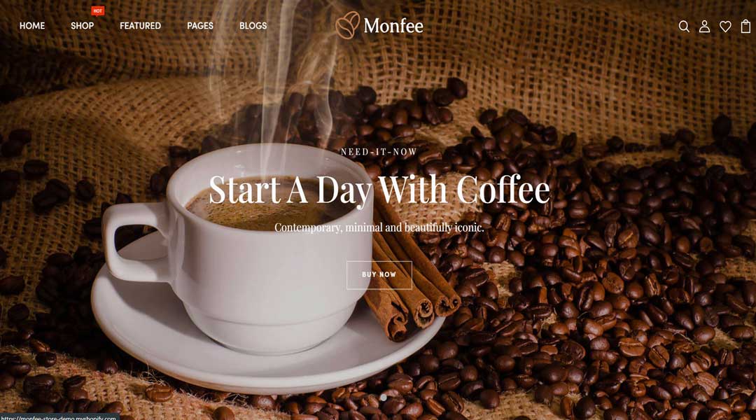 Monfee- simple Shopify theme