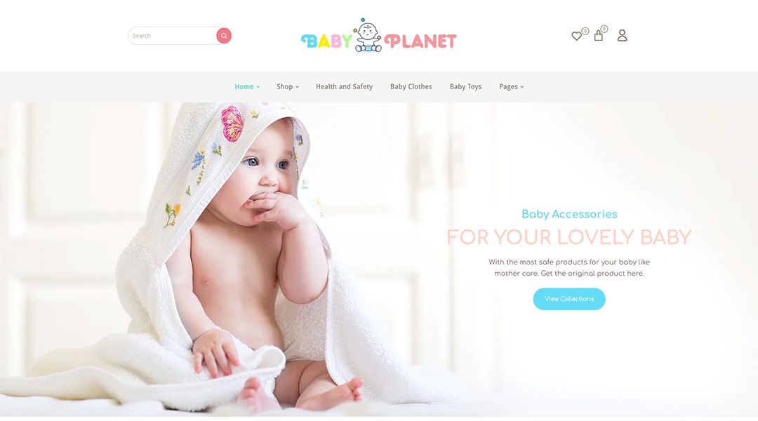 Baby-Planet- Baby Store Shopify Theme