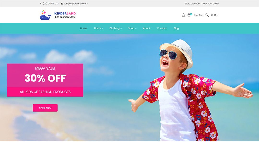Kinder- Shopify Theme For Children's