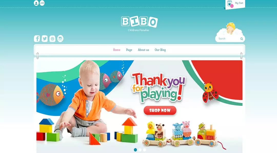 BiboMart - Shopify Themes For Kids
