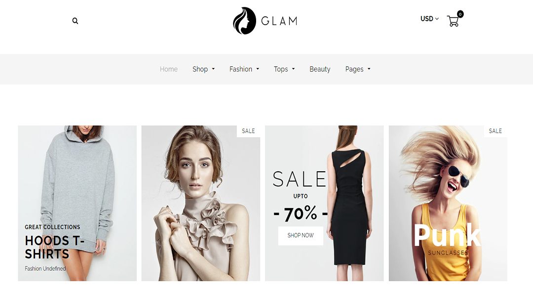 glam- Feminine Shopify Theme