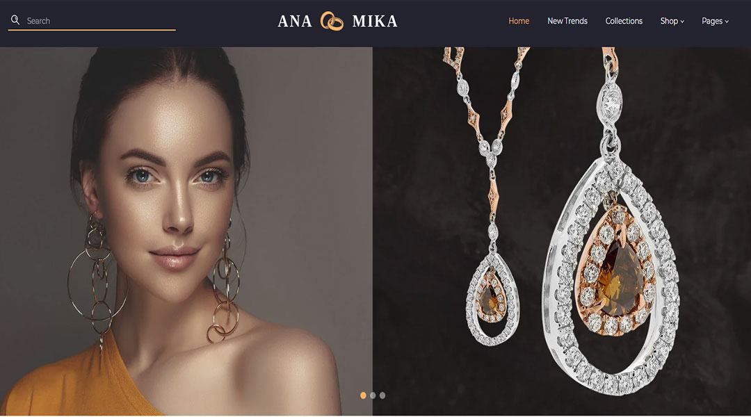 Anamika- Shopify jewellery theme