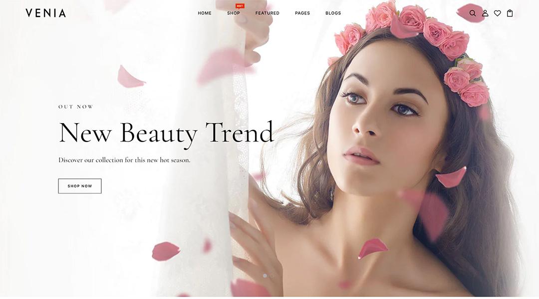 Venia beauty shopify theme