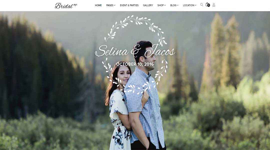 Bridal best-selling Shopify bridal dress theme