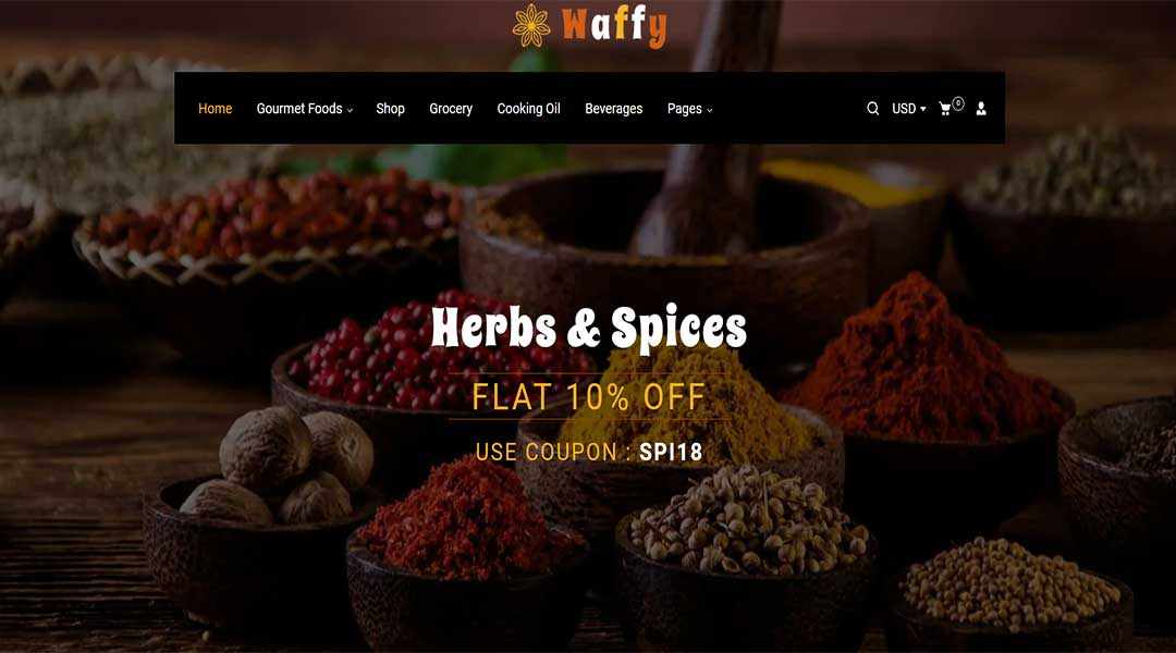 Waffy -  Organic shop Shopify Theme