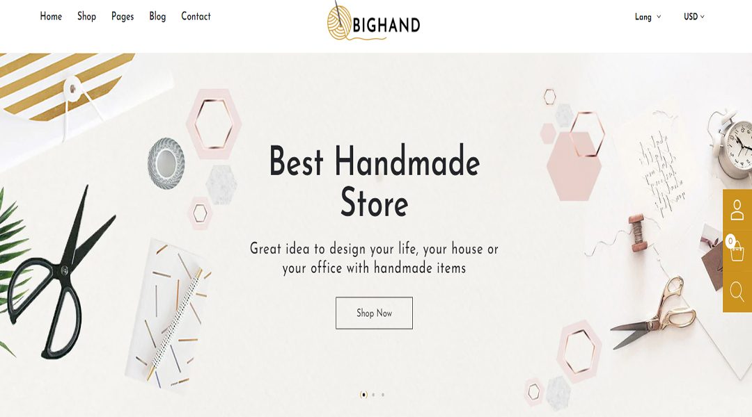 BigHand- Shopify Theme For Handmade Product