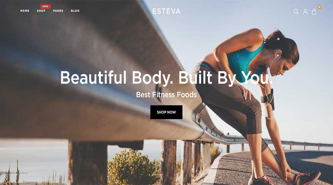 Esteva - Nutrition and Wellness Shopify Theme