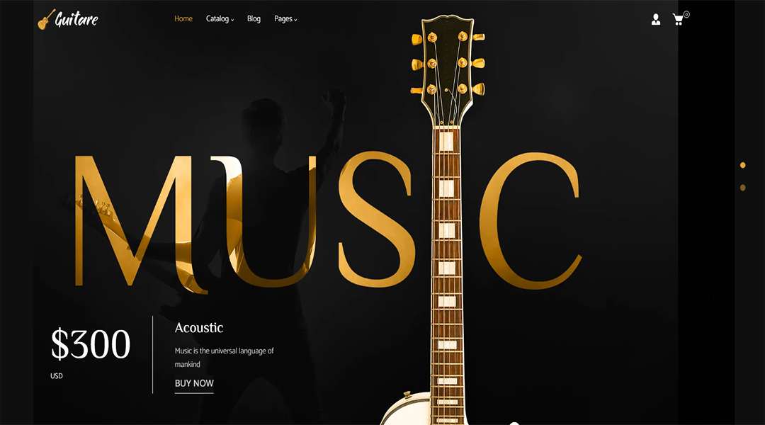 Guitare Shopify Music Store