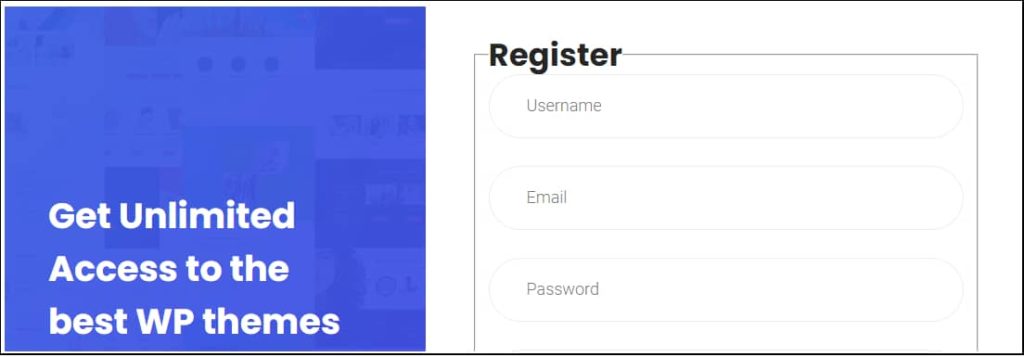 A Customized WordPress User Registration Form