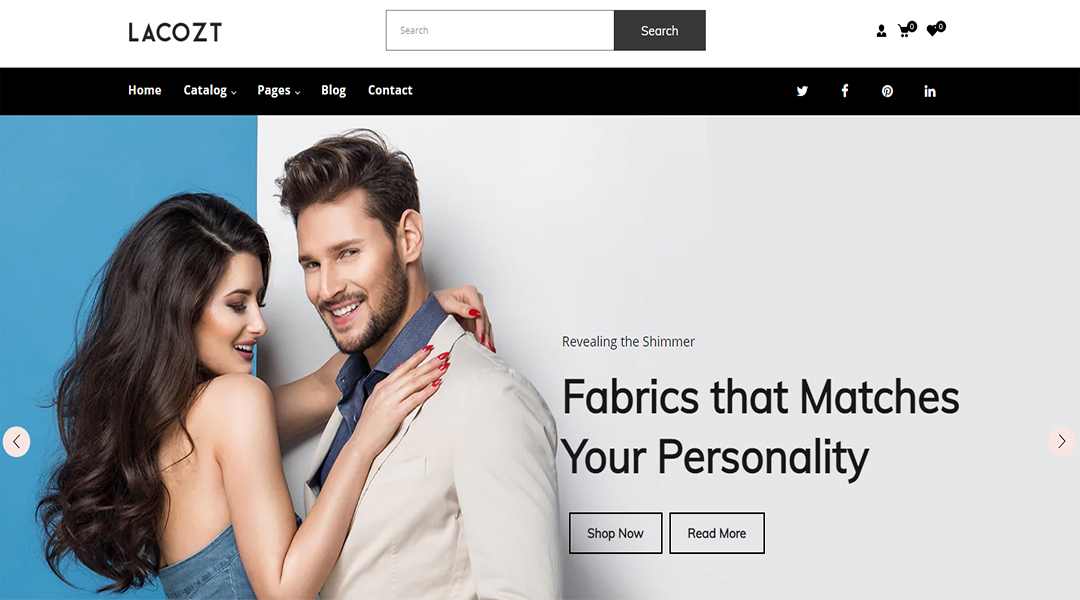 Lacozt Best Shopify theme for multipurpose eCommerce stores