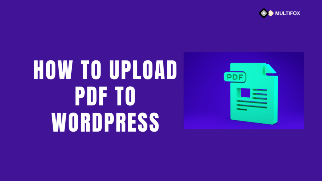 Can You Upload Pdfs To Wordpress