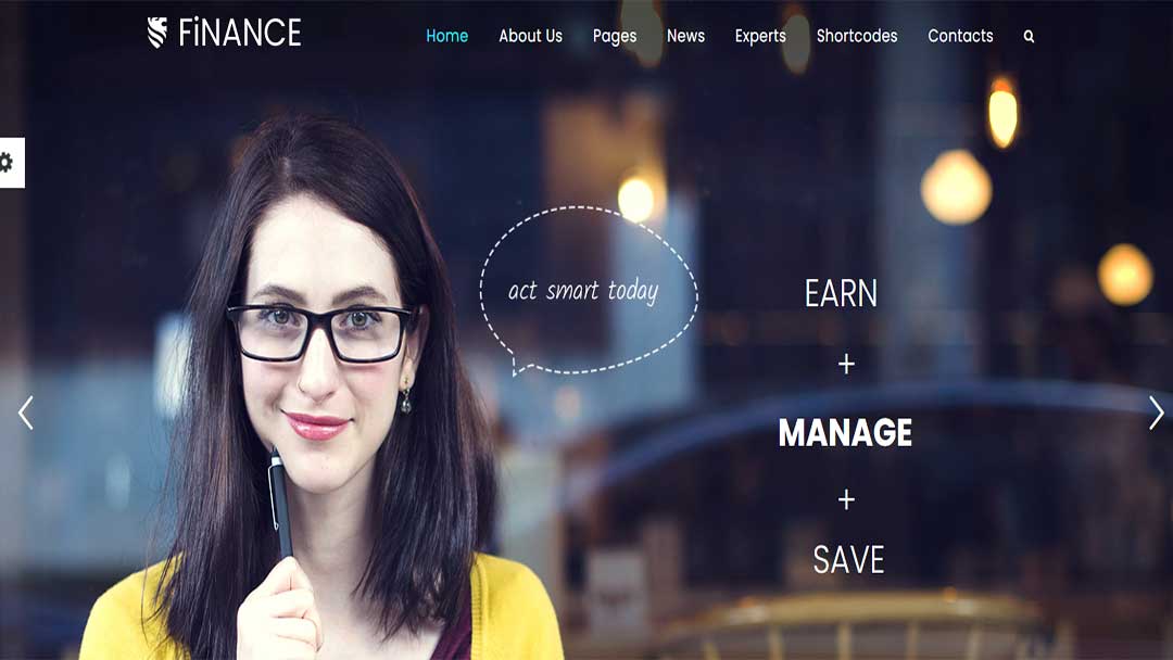 Finance Business Consulting WordPress Theme 