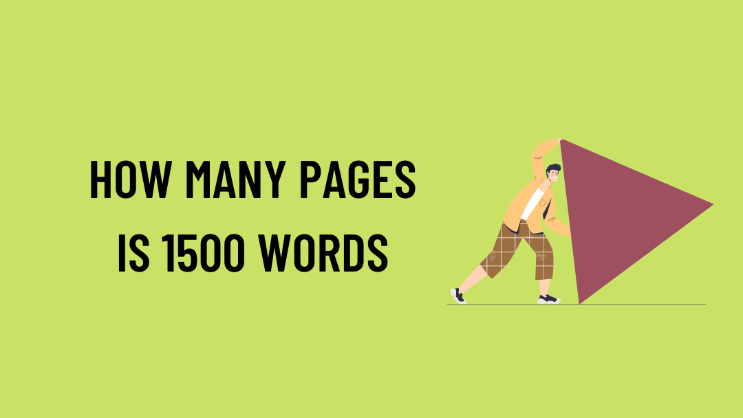 How Many Pages is 1500 Words