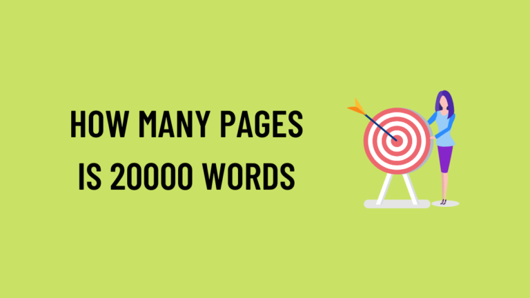 how-many-pages-is-20000-words