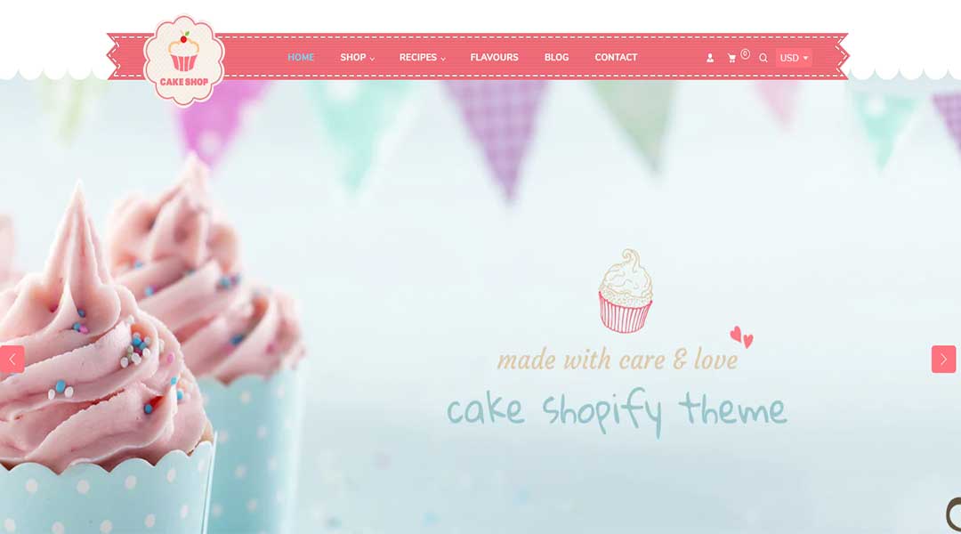 Cake Shop Shopify Theme