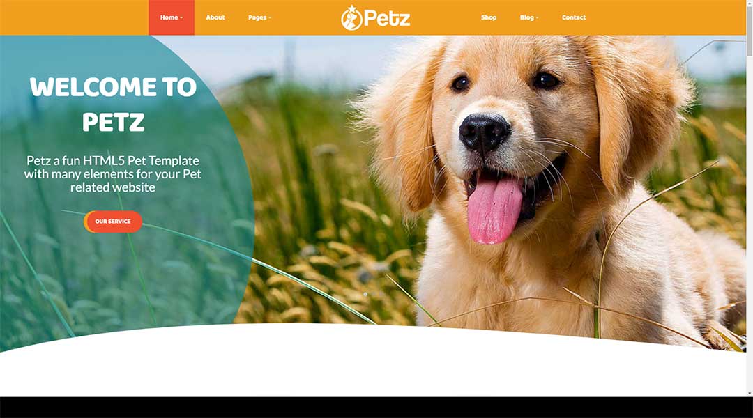 Petz Pet Care & Veterinary Theme