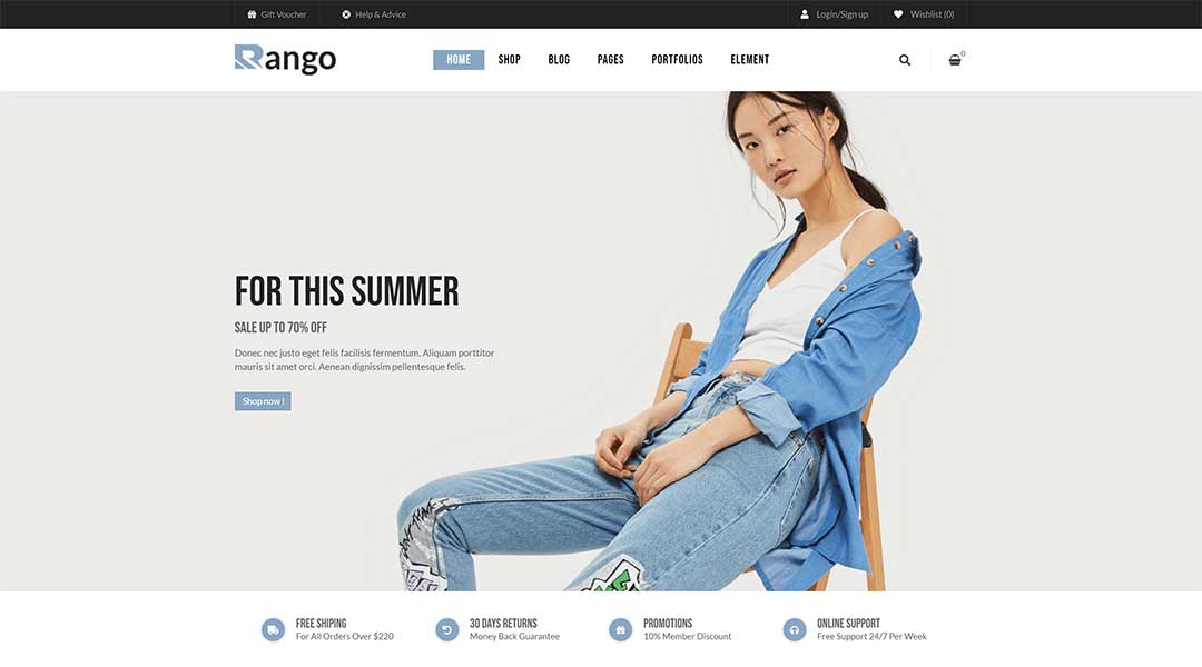 Rango WordPress Theme