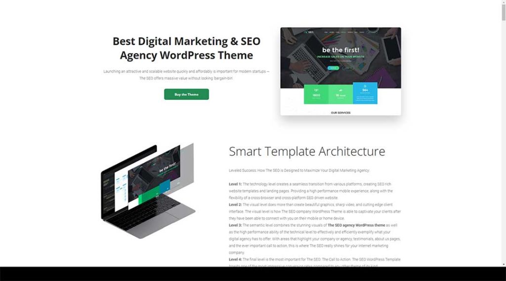 The-SEO Digital Marketing Agency WordPress Theme