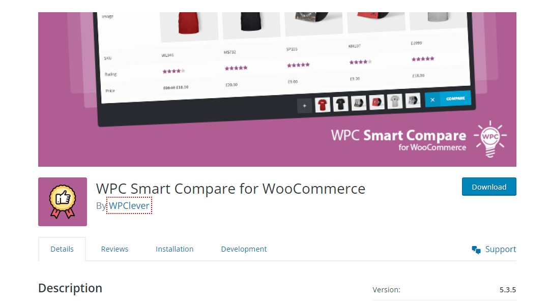 WPC Smart Compare for WooCommerce 