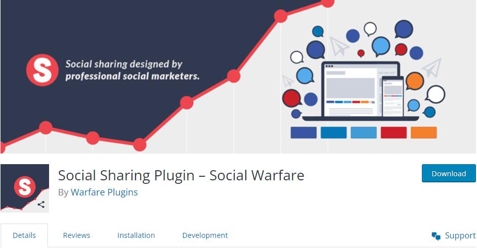 Social Warfare - Social Sharing Plugin