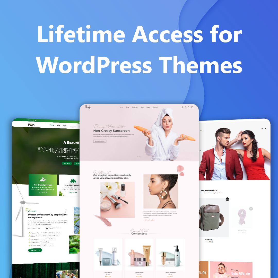WordPress Bundle Themes - Lifetime Access